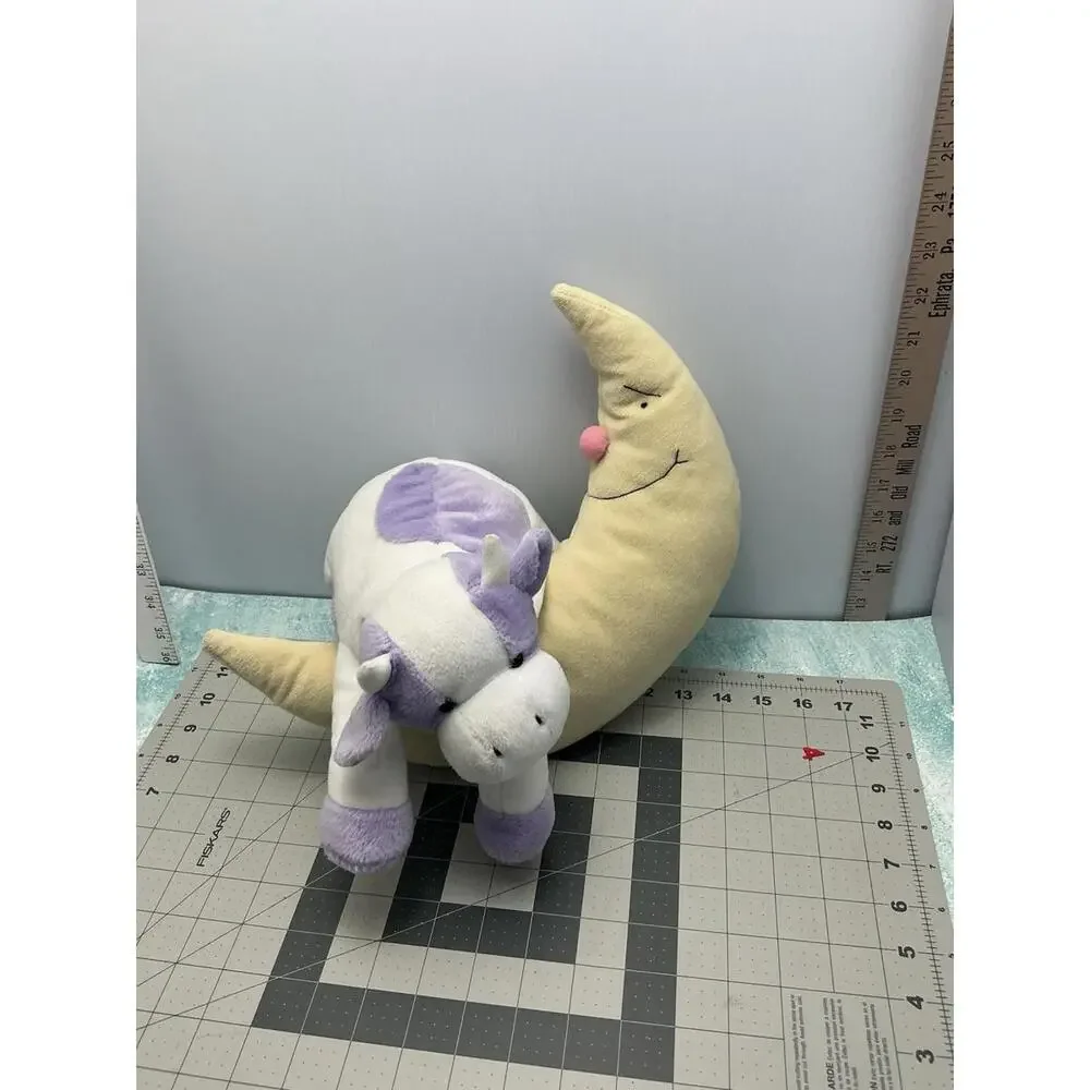Vintage Dakin The Cow Jumped Over the Moon Wind Up‎ Musical Crib 14” Plush Rare